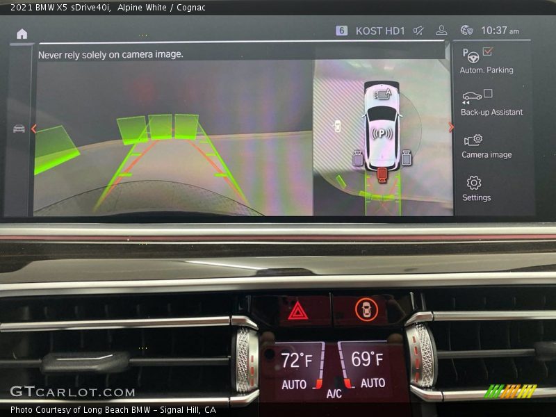 Alpine White / Cognac 2021 BMW X5 sDrive40i