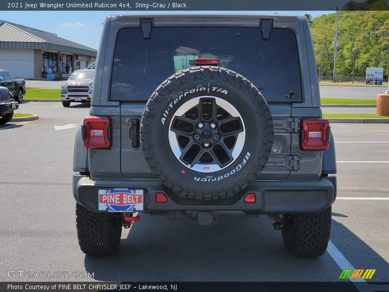 Sting-Gray / Black 2021 Jeep Wrangler Unlimited Rubicon 4x4