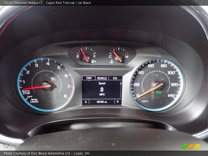 Cajun Red Tintcoat / Jet Black 2019 Chevrolet Malibu LT