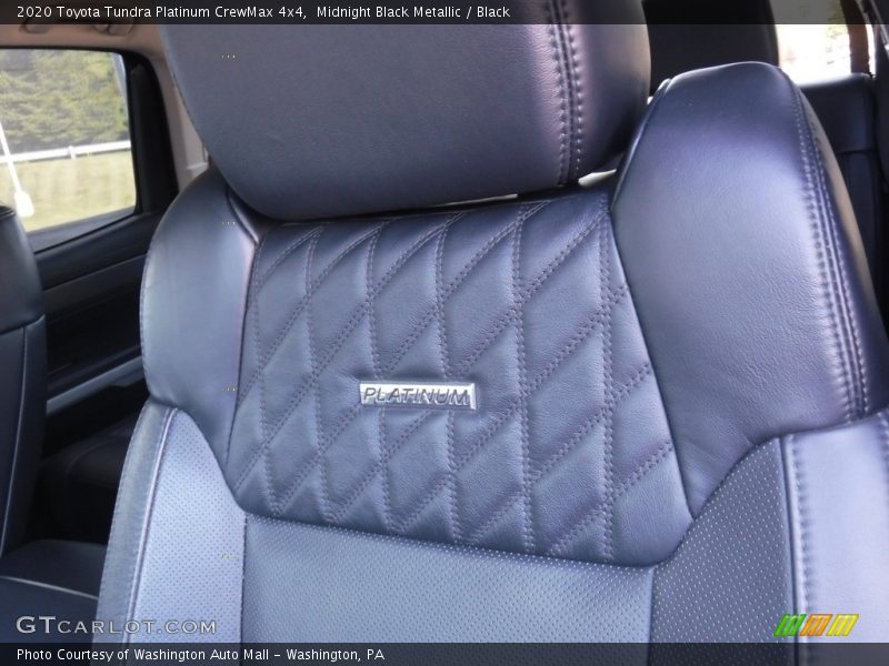 Midnight Black Metallic / Black 2020 Toyota Tundra Platinum CrewMax 4x4