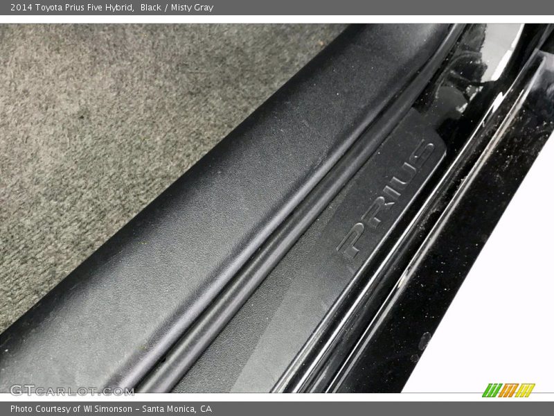 Black / Misty Gray 2014 Toyota Prius Five Hybrid
