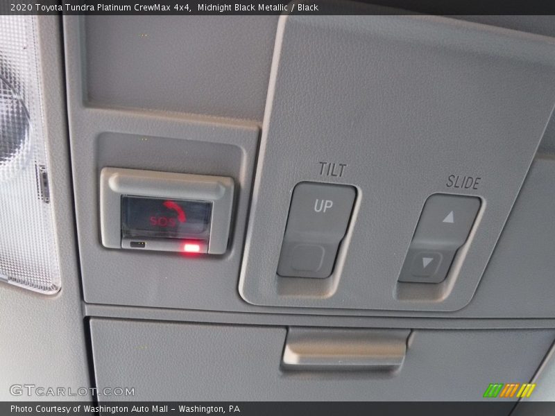 Midnight Black Metallic / Black 2020 Toyota Tundra Platinum CrewMax 4x4
