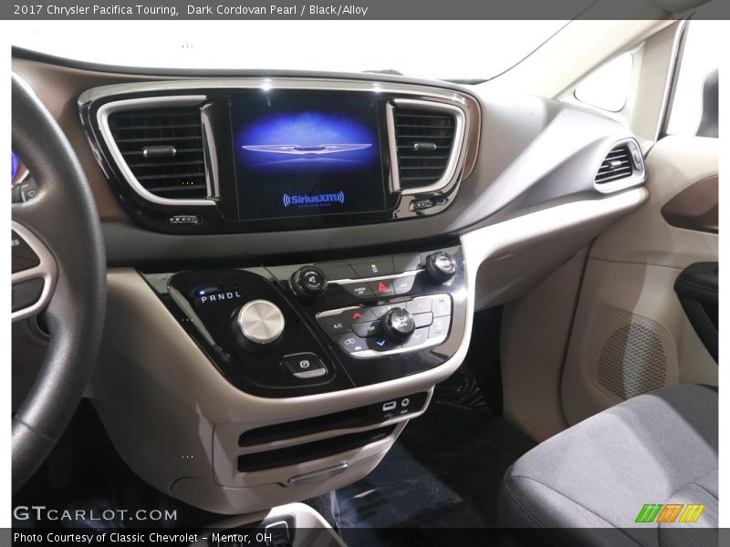 Dark Cordovan Pearl / Black/Alloy 2017 Chrysler Pacifica Touring