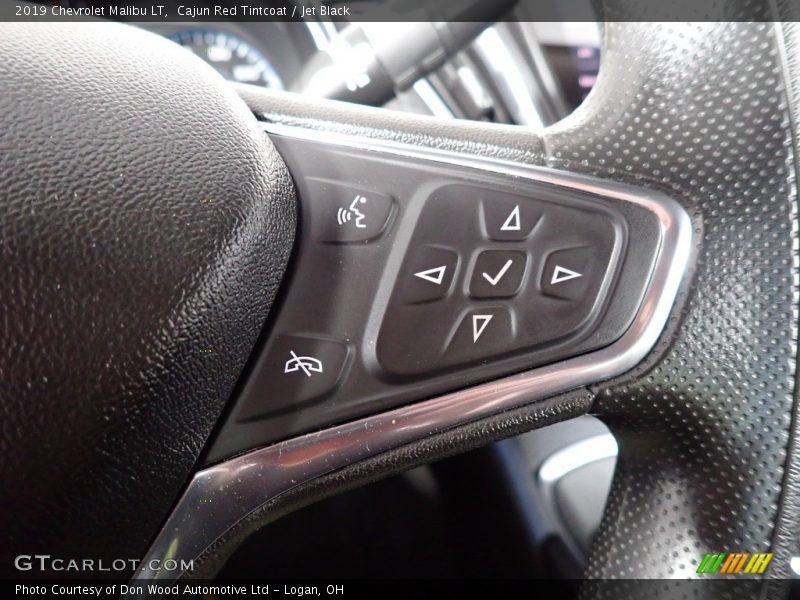 Cajun Red Tintcoat / Jet Black 2019 Chevrolet Malibu LT