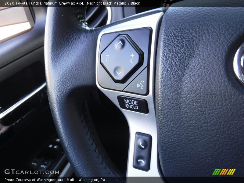 Midnight Black Metallic / Black 2020 Toyota Tundra Platinum CrewMax 4x4