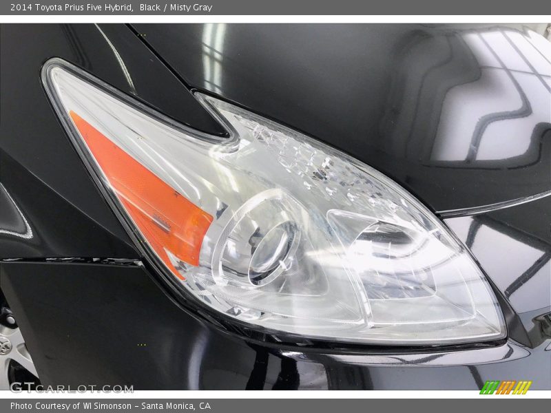 Black / Misty Gray 2014 Toyota Prius Five Hybrid