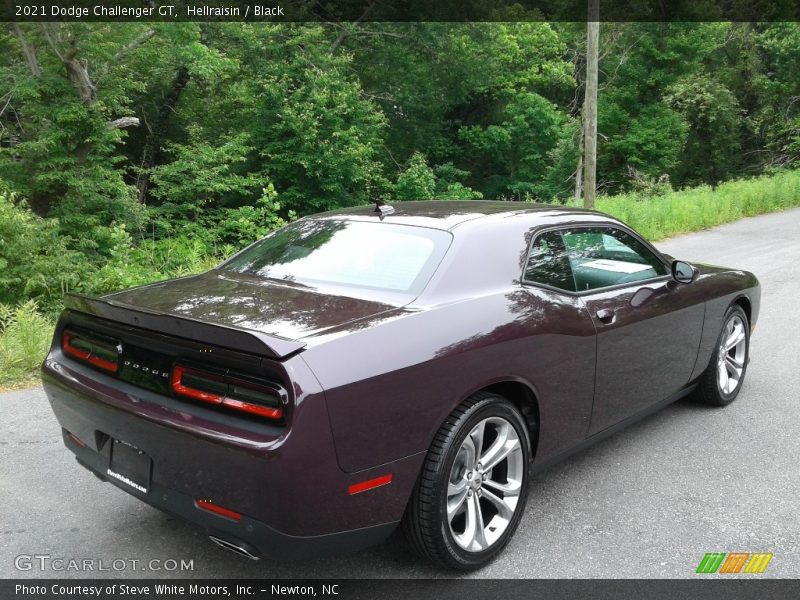 Hellraisin / Black 2021 Dodge Challenger GT