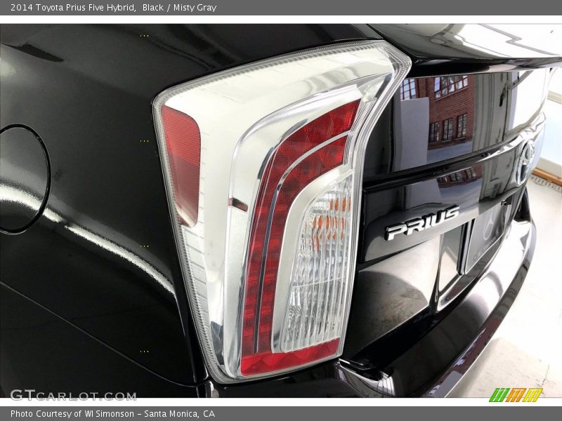Black / Misty Gray 2014 Toyota Prius Five Hybrid