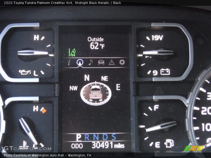 Midnight Black Metallic / Black 2020 Toyota Tundra Platinum CrewMax 4x4
