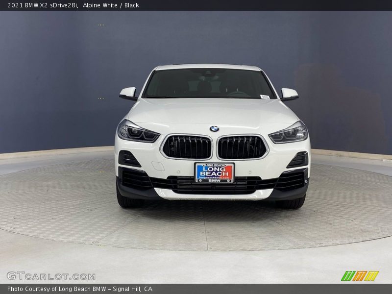 Alpine White / Black 2021 BMW X2 sDrive28i