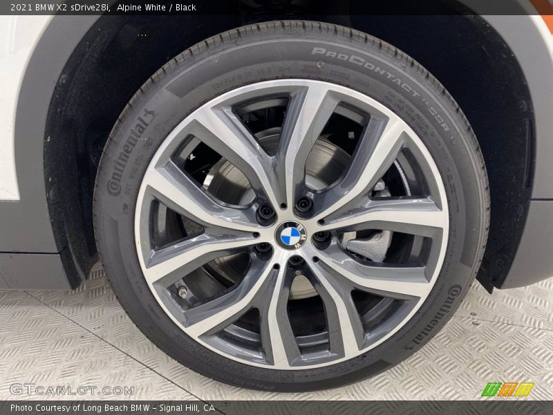 Alpine White / Black 2021 BMW X2 sDrive28i