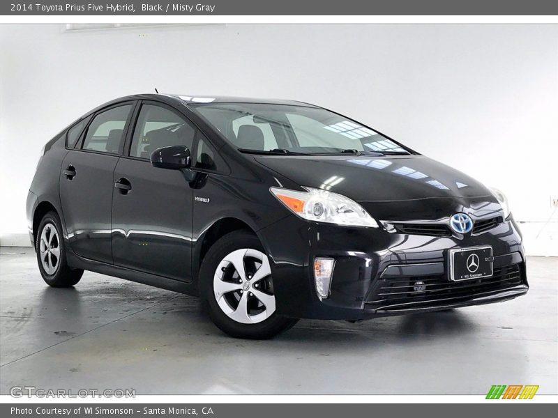 Black / Misty Gray 2014 Toyota Prius Five Hybrid