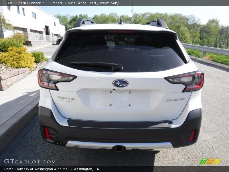 Crystal White Pearl / Warm Ivory 2020 Subaru Outback 2.5i Limited