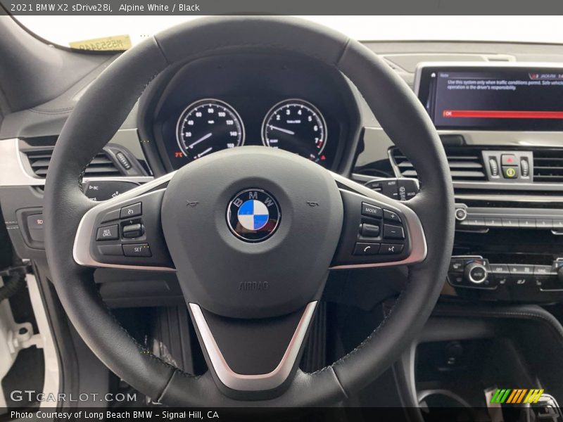Alpine White / Black 2021 BMW X2 sDrive28i