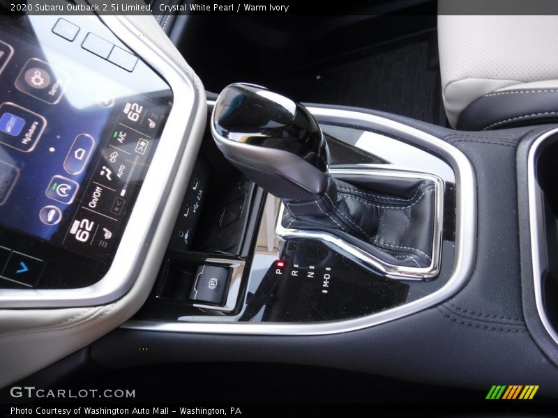 Crystal White Pearl / Warm Ivory 2020 Subaru Outback 2.5i Limited