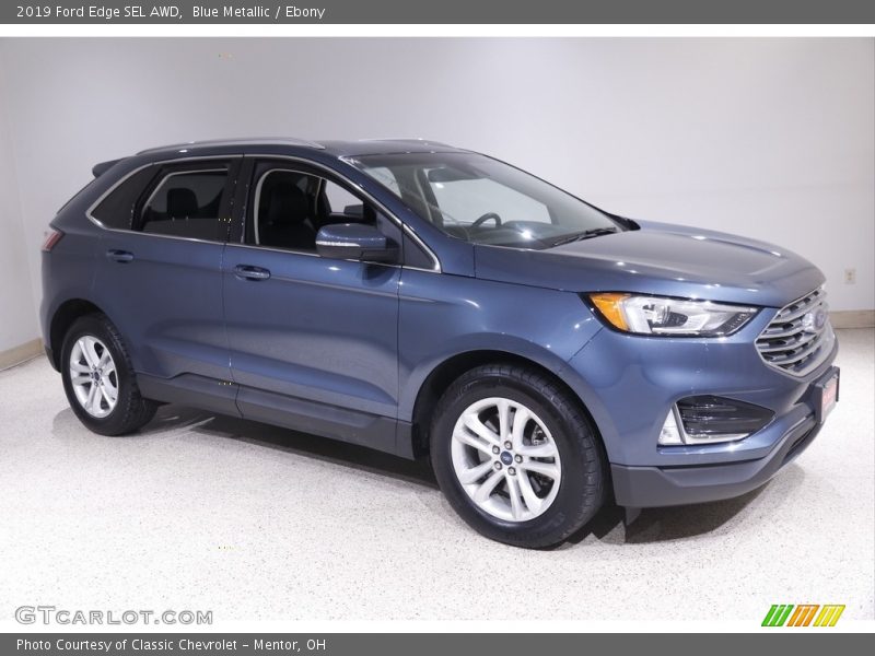  2019 Edge SEL AWD Blue Metallic