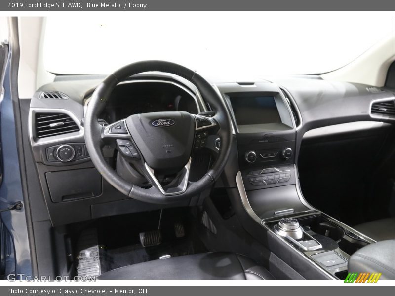 Dashboard of 2019 Edge SEL AWD
