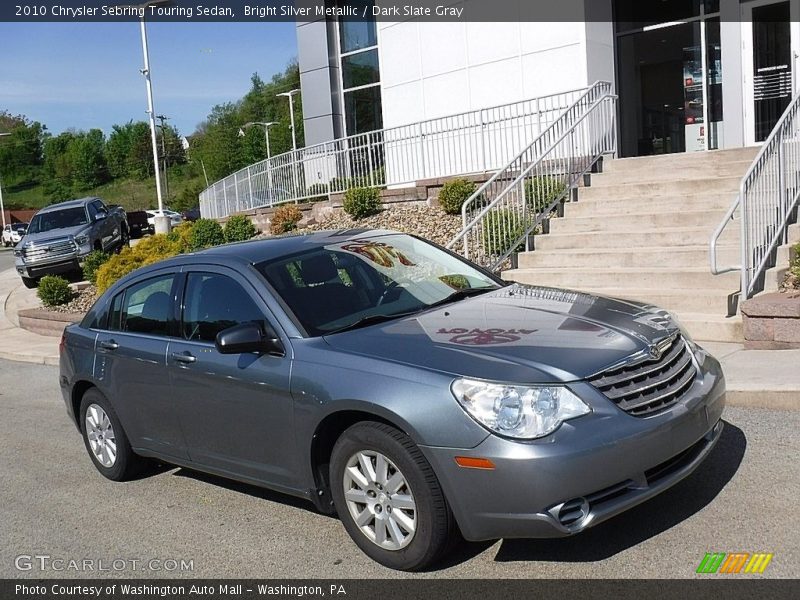 Bright Silver Metallic / Dark Slate Gray 2010 Chrysler Sebring Touring Sedan