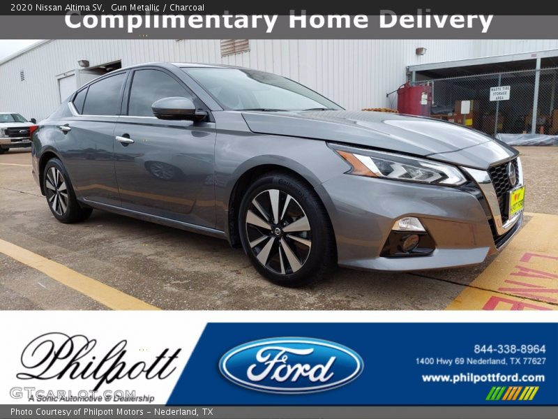 Gun Metallic / Charcoal 2020 Nissan Altima SV