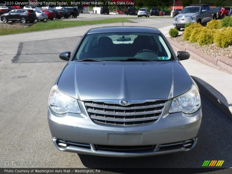Bright Silver Metallic / Dark Slate Gray 2010 Chrysler Sebring Touring Sedan