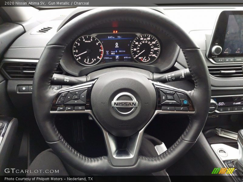 Gun Metallic / Charcoal 2020 Nissan Altima SV