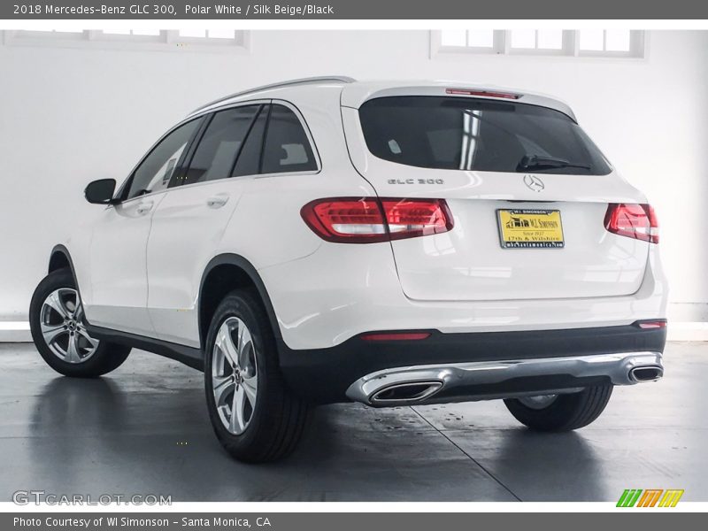 Polar White / Silk Beige/Black 2018 Mercedes-Benz GLC 300