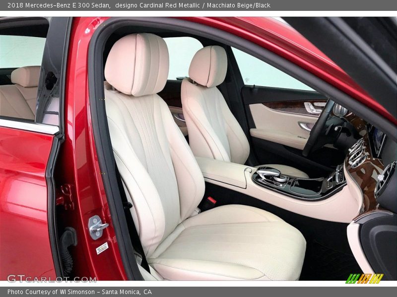 Front Seat of 2018 E 300 Sedan
