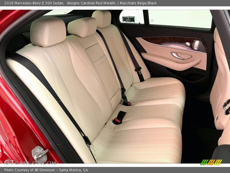 Rear Seat of 2018 E 300 Sedan