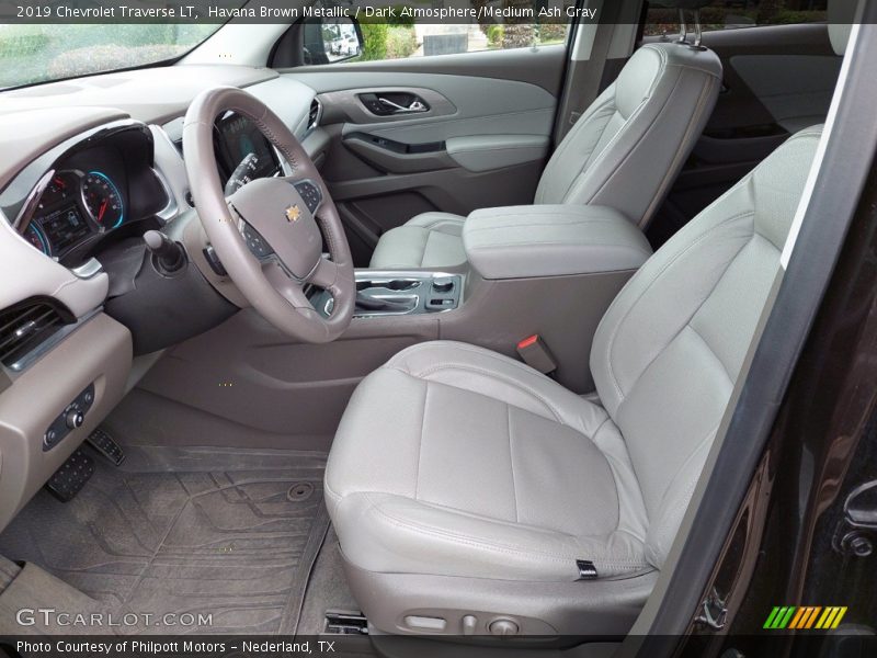 Havana Brown Metallic / Dark Atmosphere/Medium Ash Gray 2019 Chevrolet Traverse LT