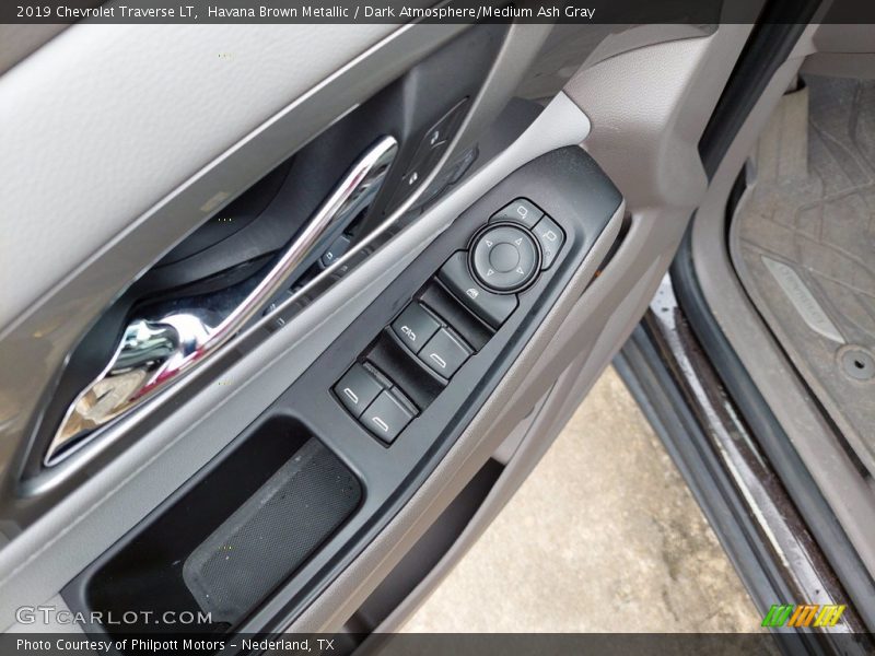 Havana Brown Metallic / Dark Atmosphere/Medium Ash Gray 2019 Chevrolet Traverse LT