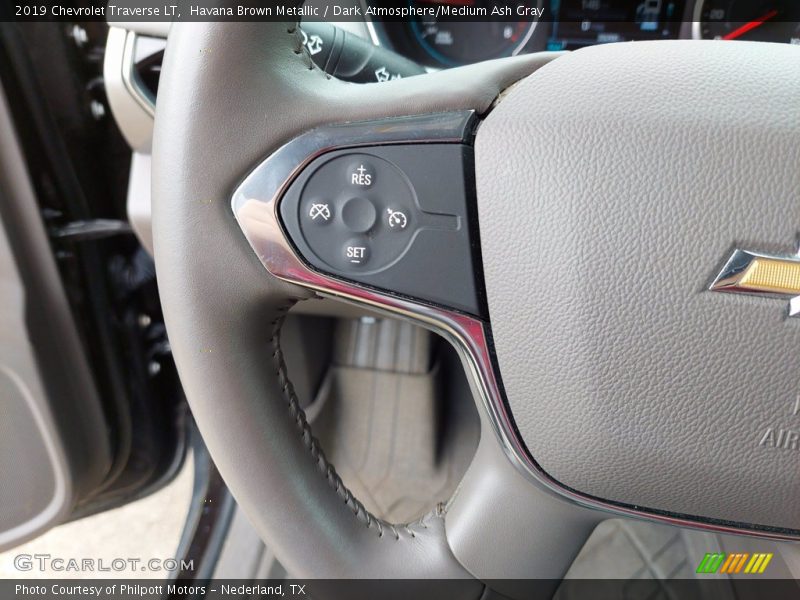 Havana Brown Metallic / Dark Atmosphere/Medium Ash Gray 2019 Chevrolet Traverse LT