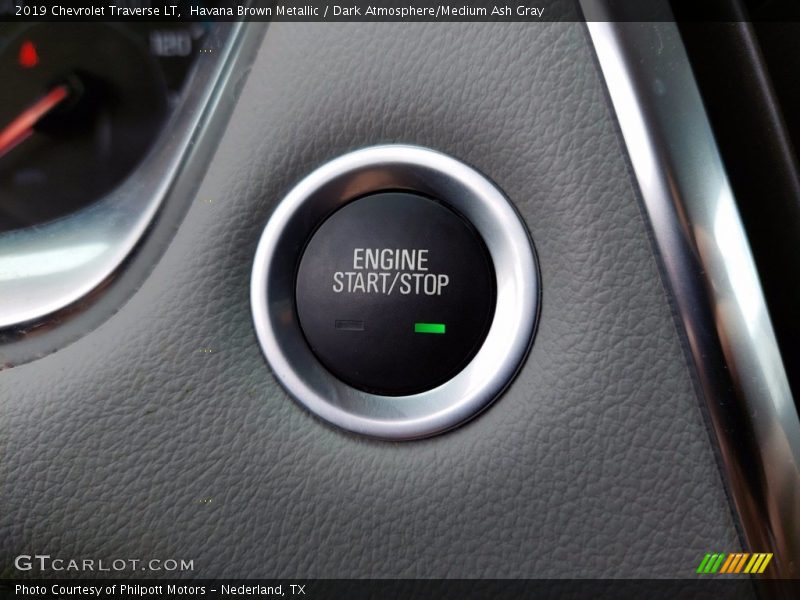 Havana Brown Metallic / Dark Atmosphere/Medium Ash Gray 2019 Chevrolet Traverse LT