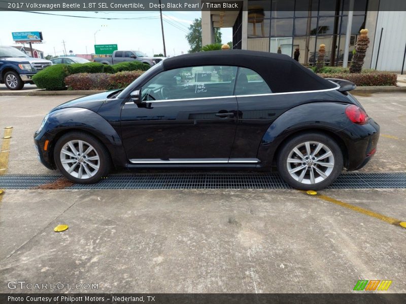  2017 Beetle 1.8T SEL Convertible Deep Black Pearl