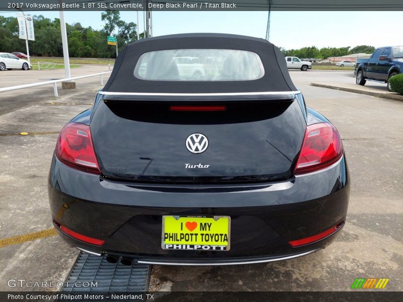 Deep Black Pearl / Titan Black 2017 Volkswagen Beetle 1.8T SEL Convertible