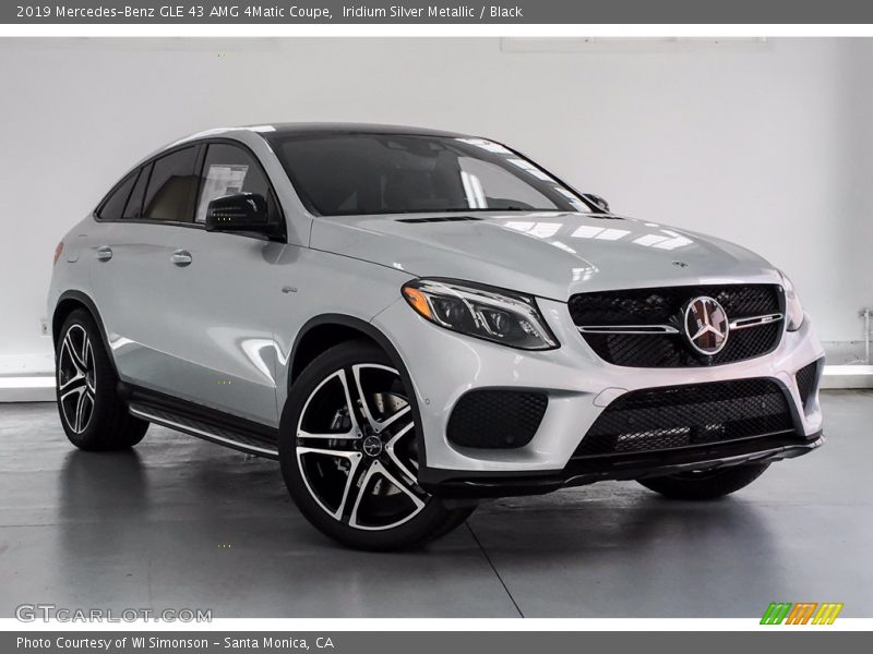 Iridium Silver Metallic / Black 2019 Mercedes-Benz GLE 43 AMG 4Matic Coupe