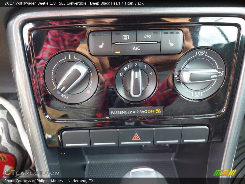 Controls of 2017 Beetle 1.8T SEL Convertible