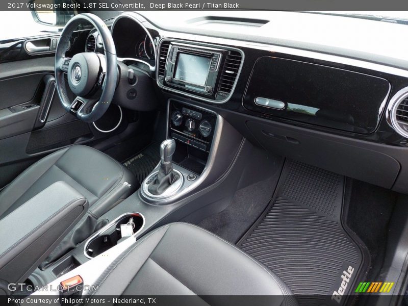 Front Seat of 2017 Beetle 1.8T SEL Convertible