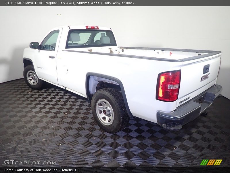 Summit White / Dark Ash/Jet Black 2016 GMC Sierra 1500 Regular Cab 4WD