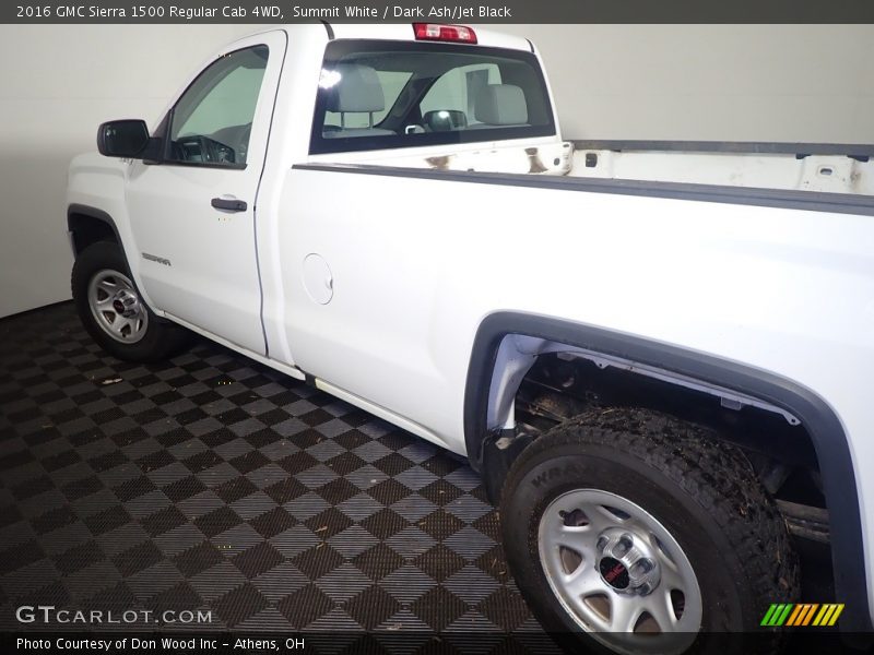 Summit White / Dark Ash/Jet Black 2016 GMC Sierra 1500 Regular Cab 4WD