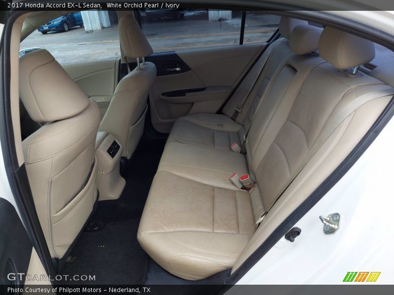White Orchid Pearl / Ivory 2017 Honda Accord EX-L Sedan