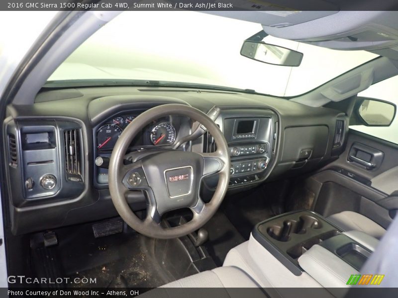 Summit White / Dark Ash/Jet Black 2016 GMC Sierra 1500 Regular Cab 4WD