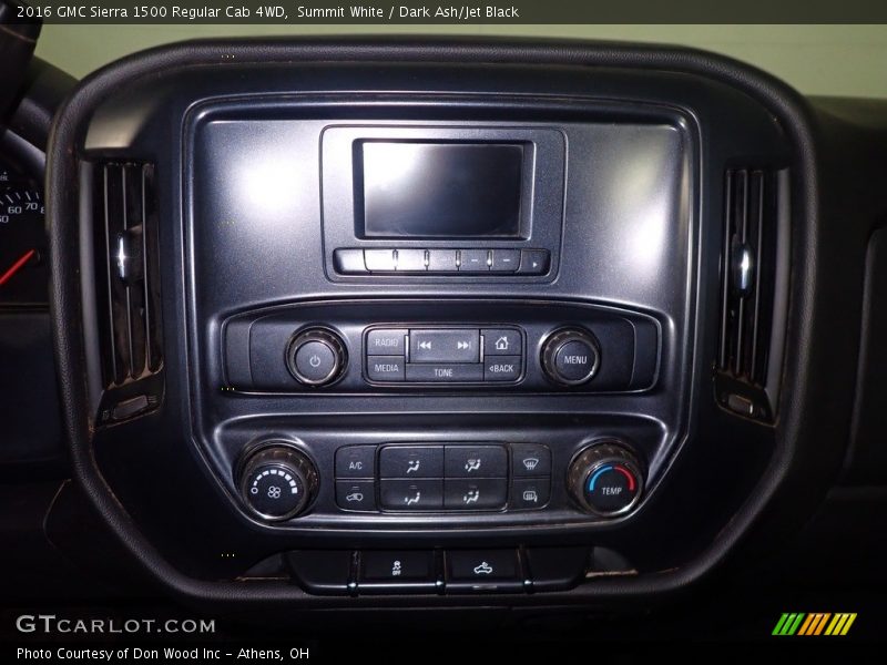 Summit White / Dark Ash/Jet Black 2016 GMC Sierra 1500 Regular Cab 4WD