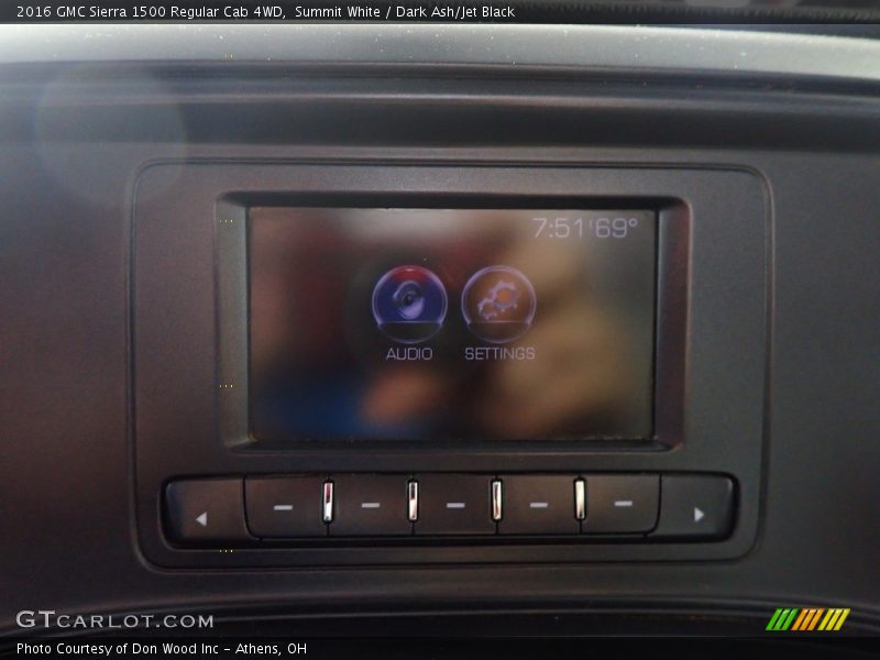 Summit White / Dark Ash/Jet Black 2016 GMC Sierra 1500 Regular Cab 4WD