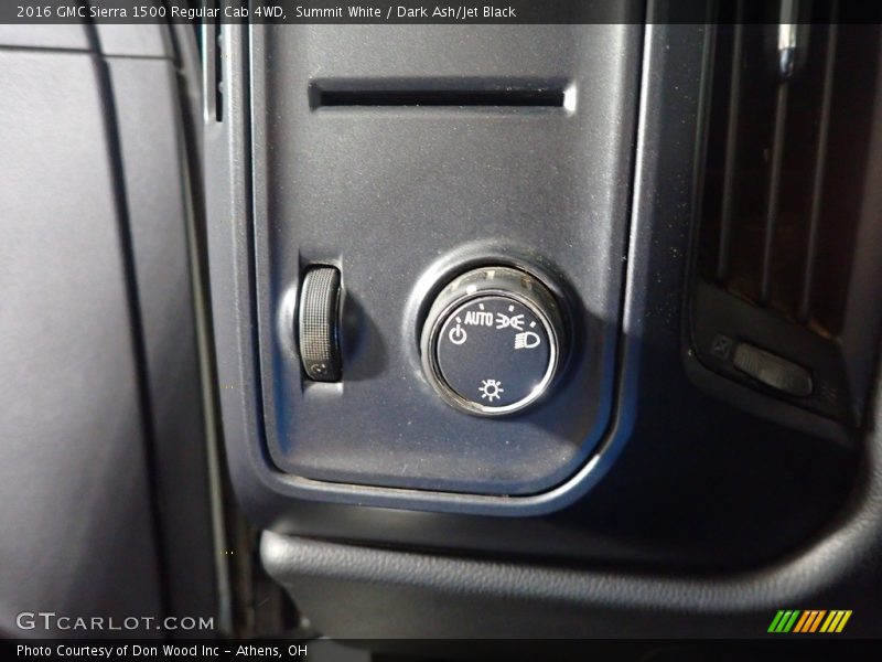 Summit White / Dark Ash/Jet Black 2016 GMC Sierra 1500 Regular Cab 4WD