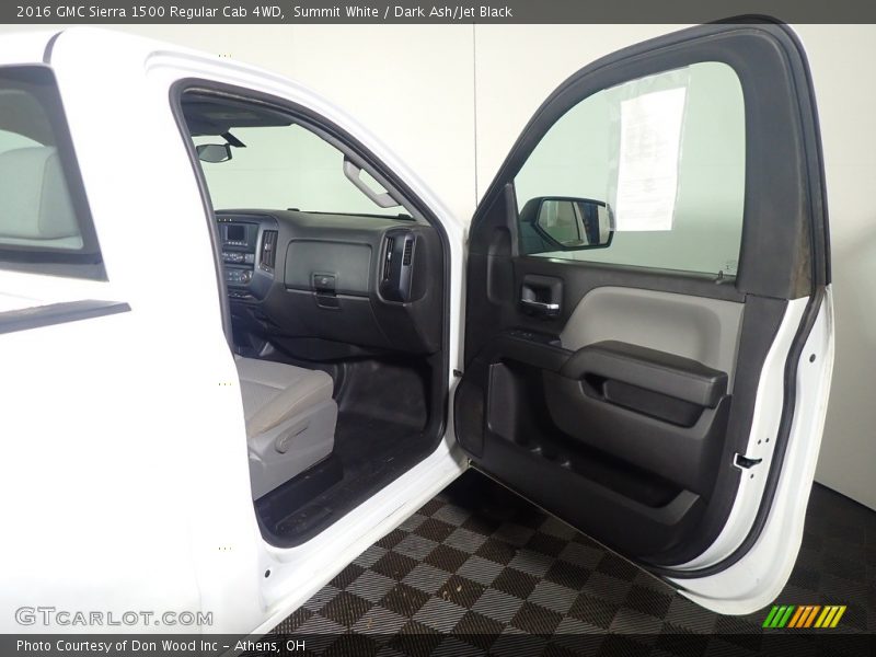 Summit White / Dark Ash/Jet Black 2016 GMC Sierra 1500 Regular Cab 4WD
