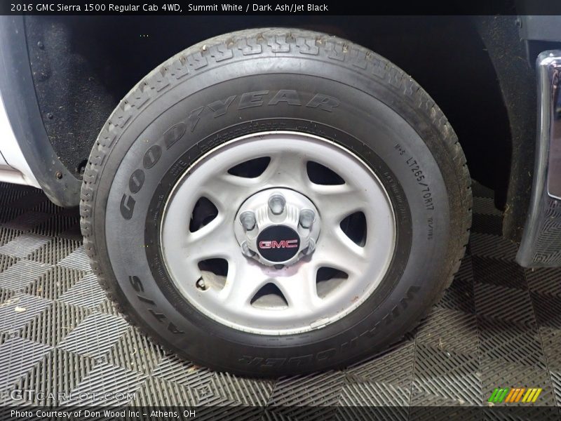 Summit White / Dark Ash/Jet Black 2016 GMC Sierra 1500 Regular Cab 4WD