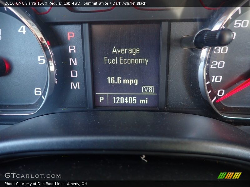 Summit White / Dark Ash/Jet Black 2016 GMC Sierra 1500 Regular Cab 4WD