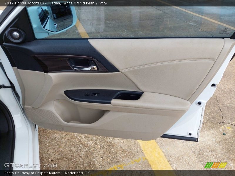White Orchid Pearl / Ivory 2017 Honda Accord EX-L Sedan