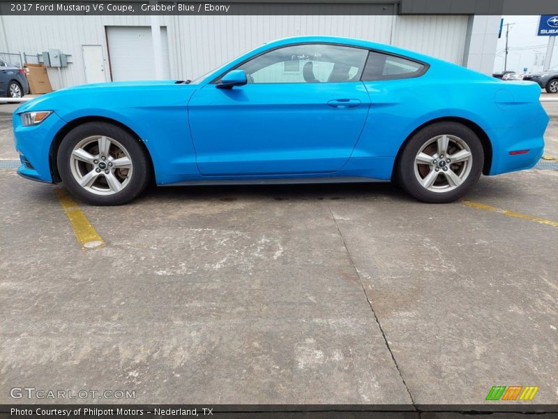  2017 Mustang V6 Coupe Grabber Blue