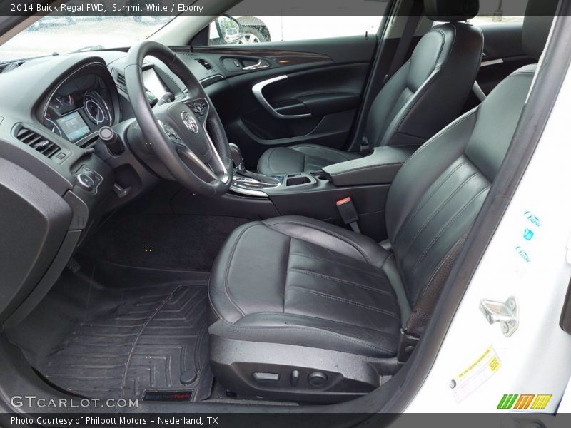 Summit White / Ebony 2014 Buick Regal FWD